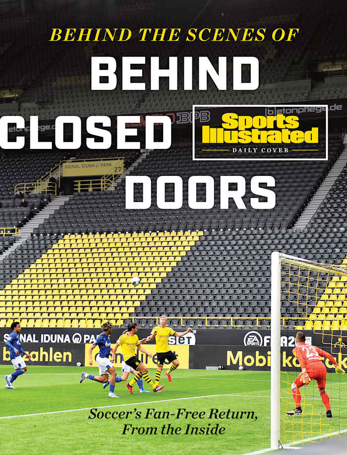 Borussia Dortmund and Schalke play behind closed doors at Signal Iduna Park